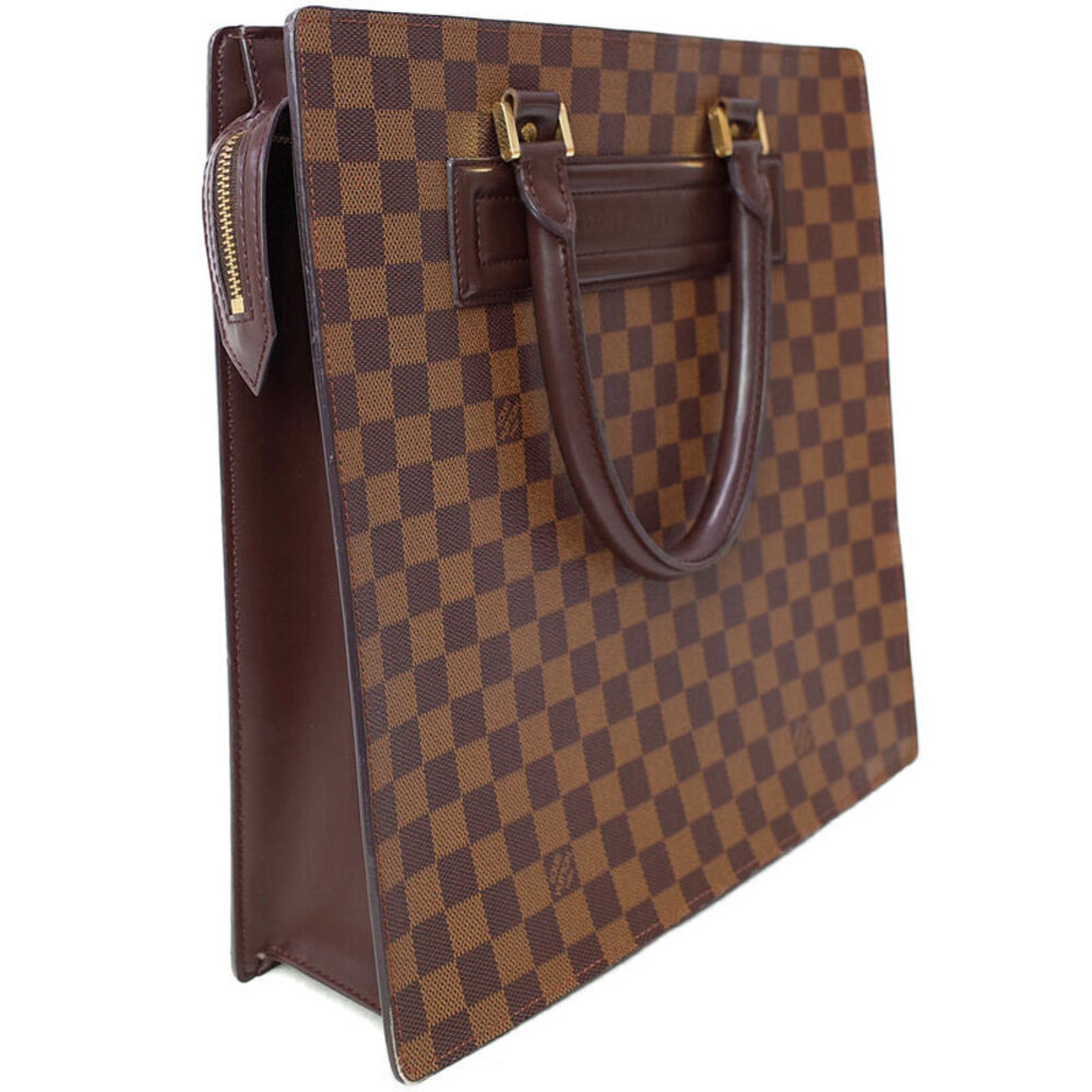 Louis Vuitton Damier Venise Tote Ebene Brown Bag